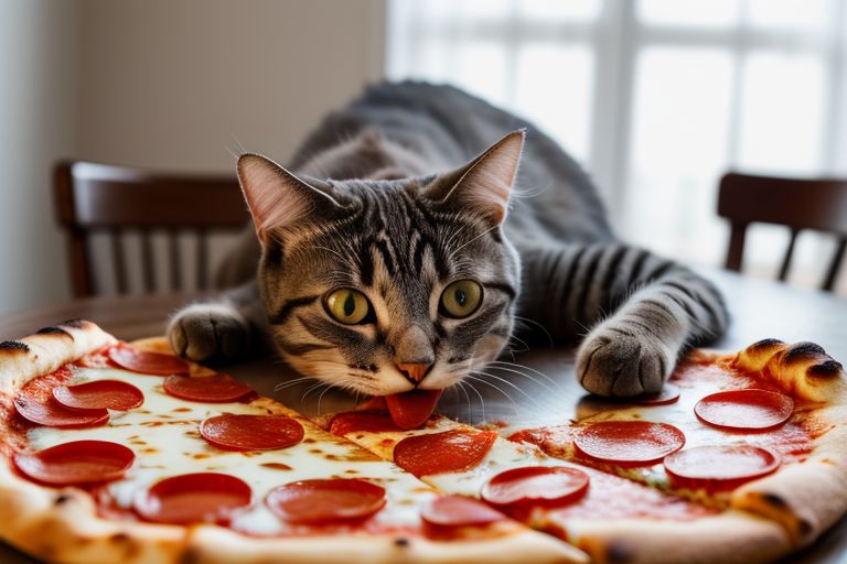 can cats eat pizza