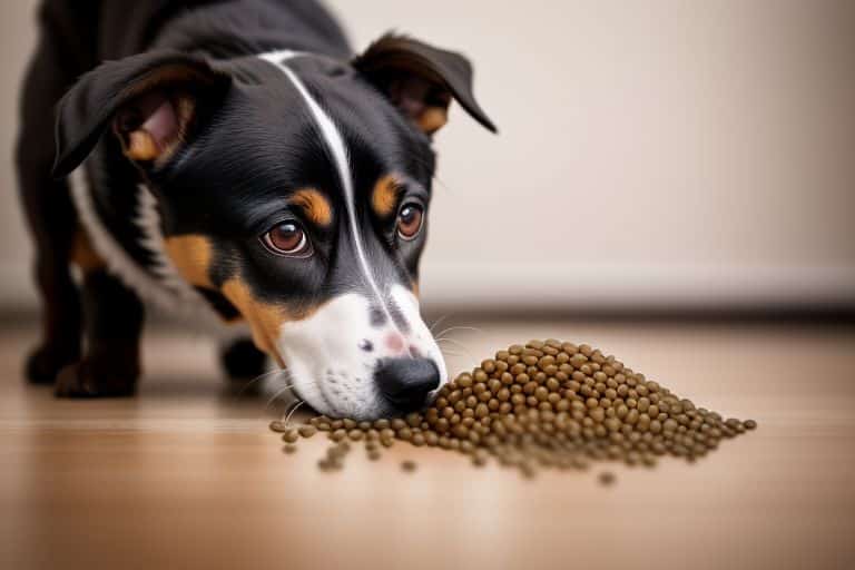 Lentils in Dog